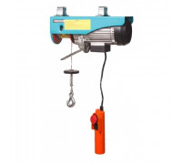 Таль подвесная 125/250кг (220V, 550W, высота подъема: 125кг - 12м, 250кг - 6м)