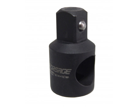 Адаптер ударный 3/8"(F)x1/2"(M) (усиленный, сталь SCM 440), F-80634MPB(NEWстальSCM440)