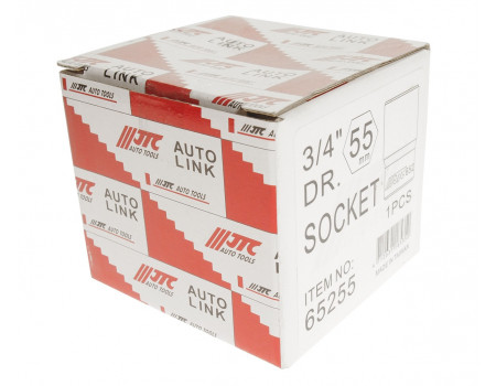 Головка торцевая 3/4" 55мм L=76мм JTC, JTC-65255