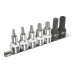Набор бит-головок 1/2" SPLINE M5-14, М16Н 7 предметов JTC, JTC-H407M