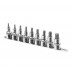 Набор бит-головок 1/2" TORX T20-T60 9 предметов JTC, JTC-H409T