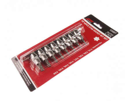 Набор бит-головок 3/8" TORX T15-T50 8 предметов JTC, JTC-H308T