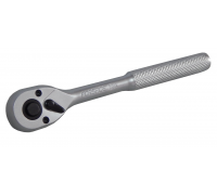 Трещотка реверсивная с накаткой 1/4"(L-150мм, 72зуб)