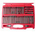 Набор бит 1/2"&3/8" 6-ти гранных HEX, TORX, SPLINE, RIBE + 2 держателя (кейс) 58 предметов JTC, JTC-3509