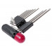 Набор ключей TORX T10Н-Т50H Г-образных с отверстием 9 предметов JTC, JTC-3924