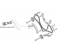 Натяжитель цепи ГРМ пневматический (PORSCHE Cayenne 4.5) JTC
