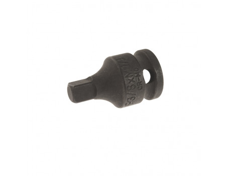 Адаптер 3/8"(F)х1/4"(М) 32мм, d=22мм ударный JTC, JTC-340302