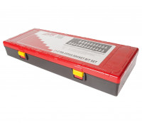 Набор бит-головок 1/2" HEX H4-H14, TORX T20-T60,SPLINE M5-M12 25 предметов JTC