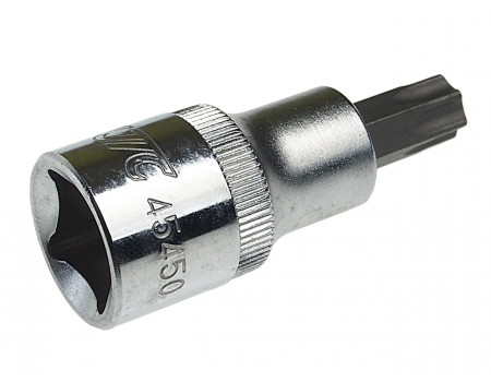Бита-головка 1/2" TORX T50Hх55мм с отверстием JTC, JTC-45450