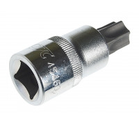 Бита-головка 1/2" TORX T60Hх55мм с отверстием JTC