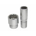 Головка глубокая 17мм 1/2" 12гр., F-5497717