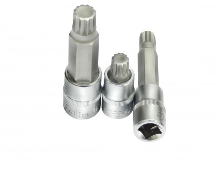 Головка бита SPLINE 12-лучевая M6 1/2" (L-55мм), F-34805506