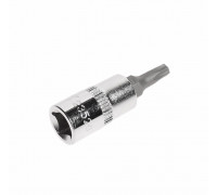 Бита-головка 1/4" TORX T20Hх37мм с отверстием JTC