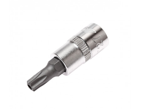 Бита-головка 1/4" TORX T27Hх37мм с отверстием JTC, JTC-23527