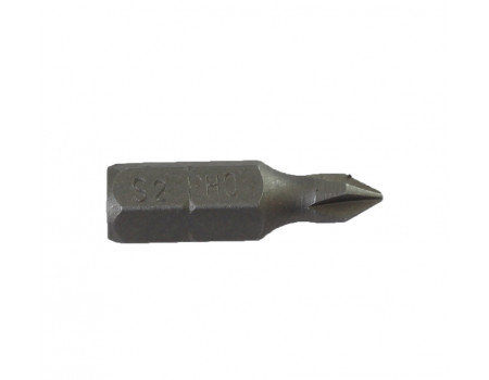 Бита крестообразная PH.0х25мм,1/4" (20шт/уп), F-121250