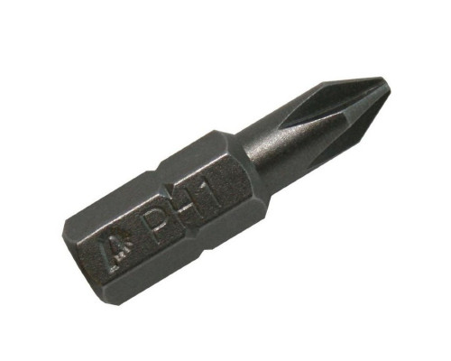Бита крестообразная PH.1х25мм,1/4" (20шт/уп)
