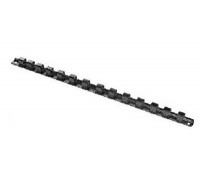 Планка-держатель для 30 головок 1/4" (L-560мм)