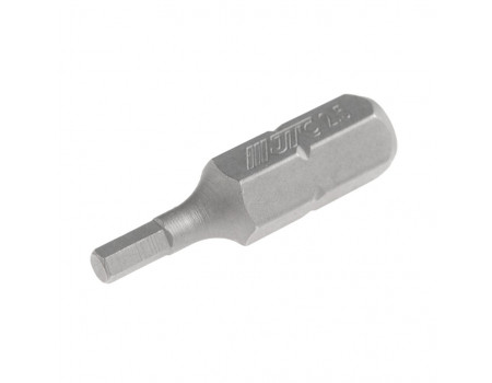 Бита HEX H2.5х25мм 1/4" S2 JTC, JTC-11525025