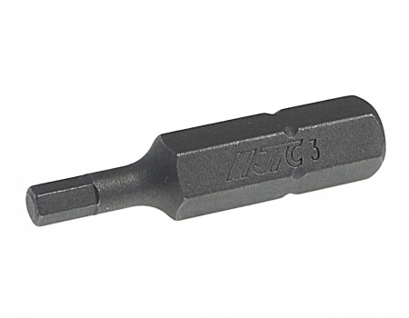 Бита HEX H3х30мм 1/4" JTC, JTC-1153003