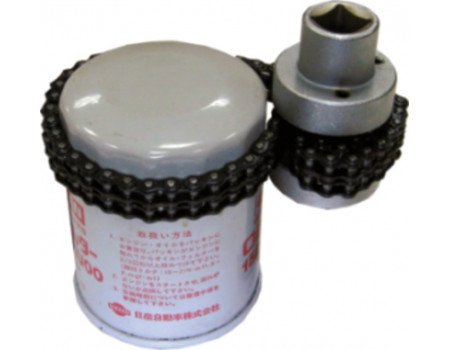 Съемник фильтров масляных 1/2" 60-115мм цепной JTC, JTC-4773