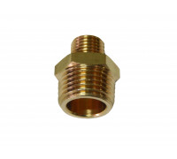 Соединитель резьбовой наруж. резьба 3/8"x1/4"