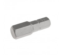Бита HEX H8х25мм 1/4" S2 JTC