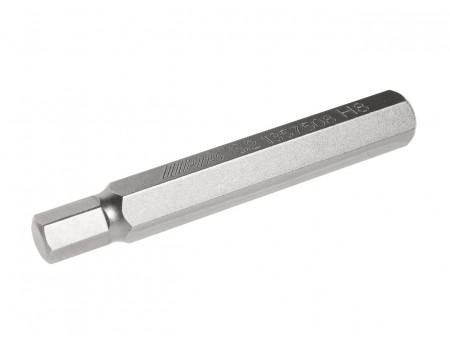 Бита HEX H8х75мм 10мм удлиненная S2 JTC, JTC-1357508