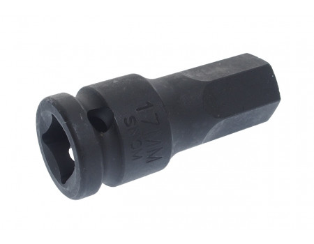 Бита-головка 1/2" HEX H17х25мм ударная L=60мм JTC, JTC-446117