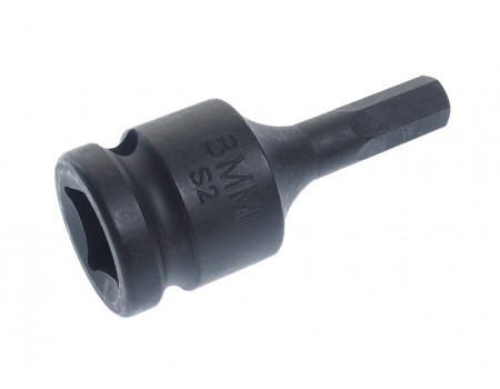 Бита-головка 1/2" HEX H8х25мм ударная L=60мм JTC, JTC-446108