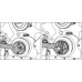 Съемник шкивов коленвала (JAGUAR,LAND ROVER) JTC, JTC-4129