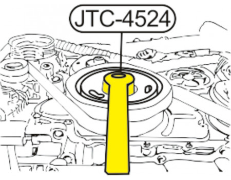 Фиксатор коленвала (FORD) JTC, JTC-4524