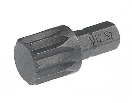 Бита SPLINE M12х25мм 10мм JTC, JTC-1162512