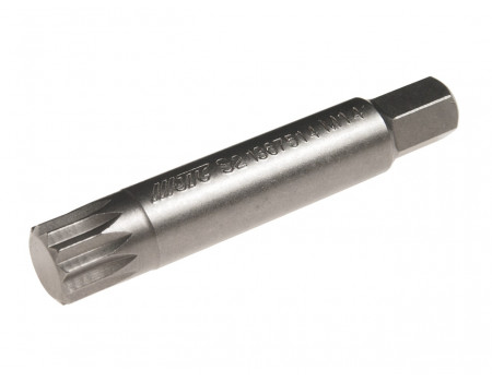 Бита SPLINE M14х75мм 10мм удлиненная S2 JTC, JTC-1367514