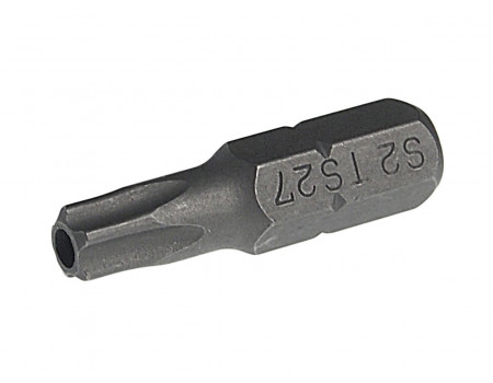 Бита TORX TS27Hх25мм 1/4" 5-ти гранная с отверстием JTC, JTC-1192527