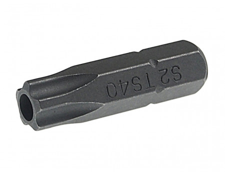 Бита TORX TS40Hх25мм 1/4" 5-ти гранная с отверстием JTC, JTC-1192540