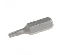Бита TORX Т10Hх25мм 1/4" S2 JTC