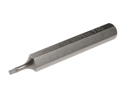 Бита TORX Т10х75мм 10мм удлиненная S2 JTC