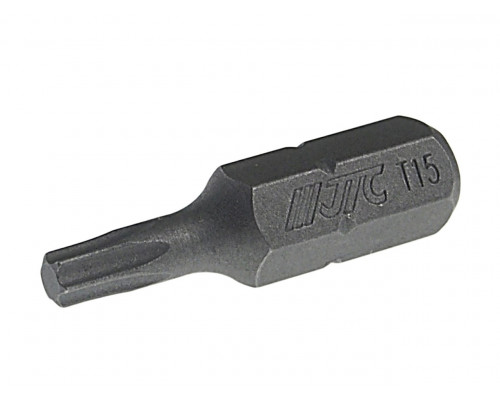 Бита TORX Т15х25мм 1/4" JTC