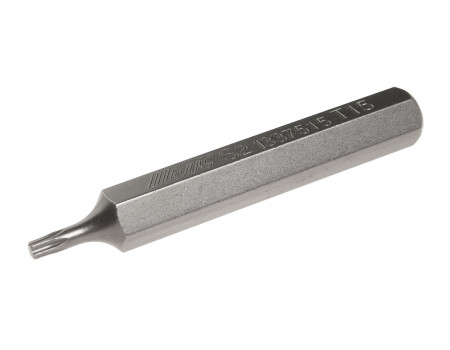 Бита TORX Т15х75мм 10мм удлиненная S2 JTC, JTC-1337515