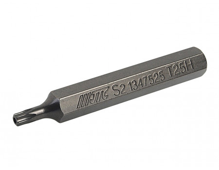 Бита TORX Т25х75мм 10мм удлиненная JTC, JTC-1347525