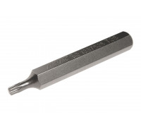 Бита TORX Т25х75мм 10мм удлиненная S2 JTC