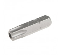 Бита TORX Т40Hх25мм 1/4" S2 JTC